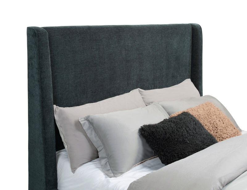 Preston Upholstered Audio Flame Visualizer Bed Dark