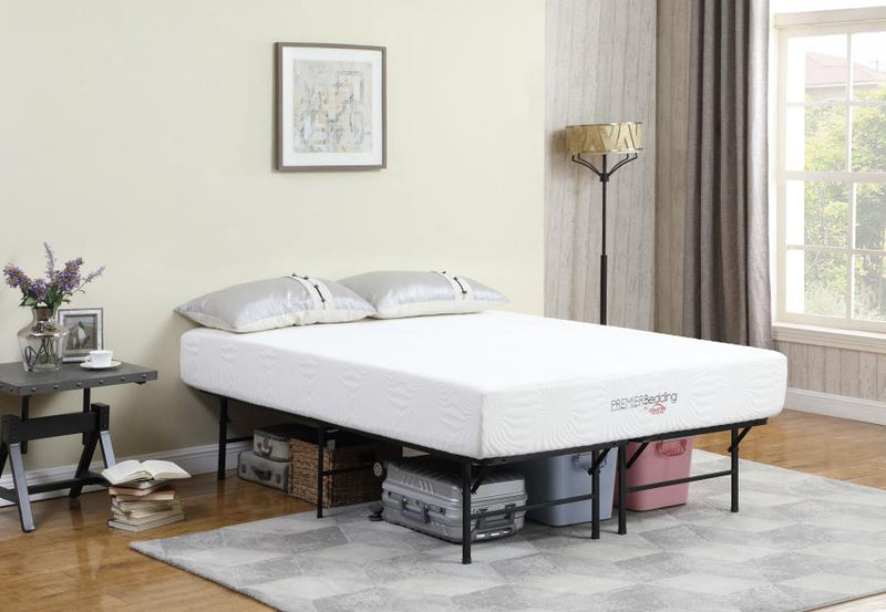 Mabel Metal Mattress Support Platform Bed Queen
