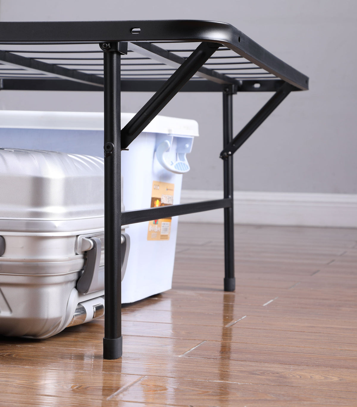 Mabel Metal Mattress Support Platform Bed