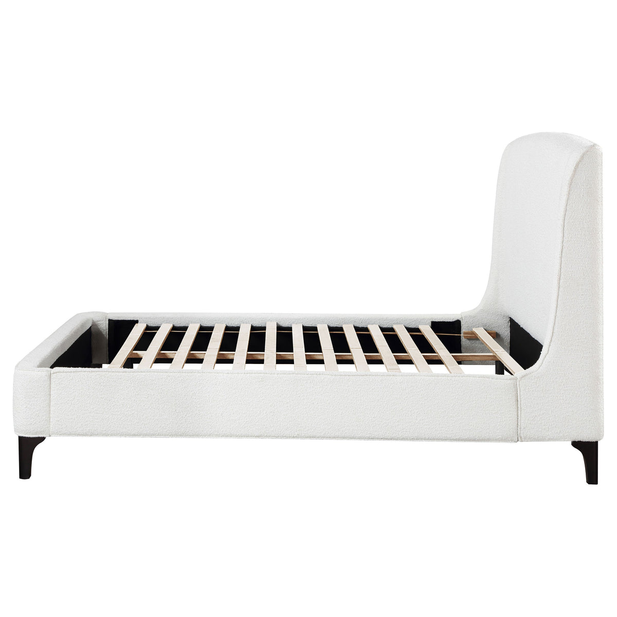 Mosby Upholstered Wingback Bed