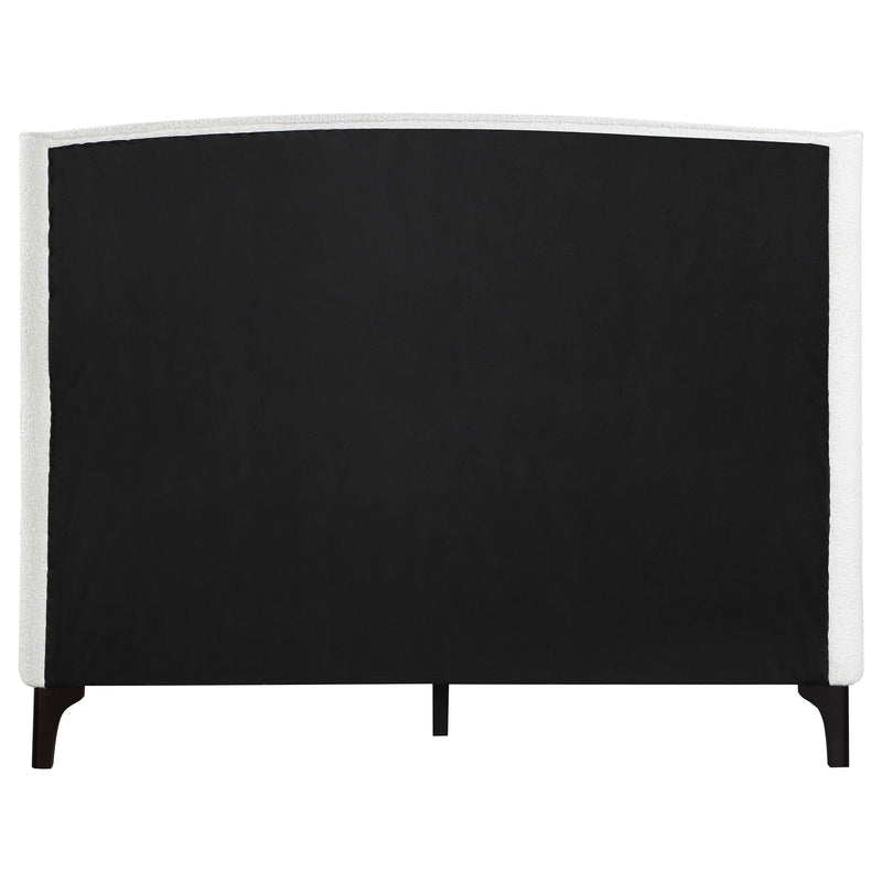 Mosby Upholstered Wingback Bed