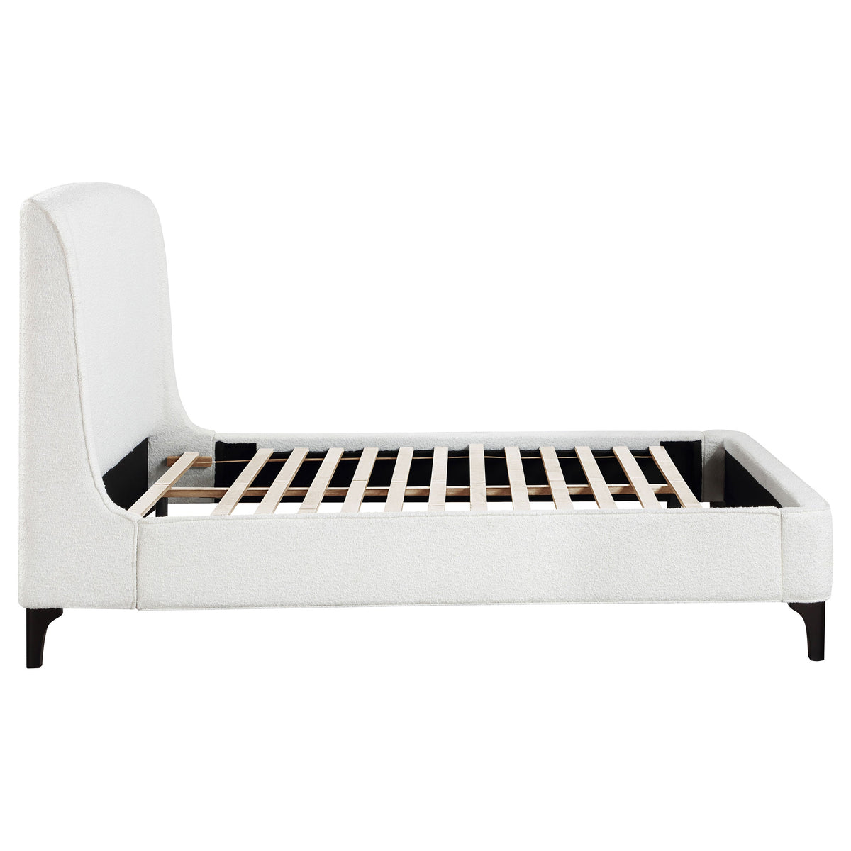 Mosby Upholstered Wingback Bed