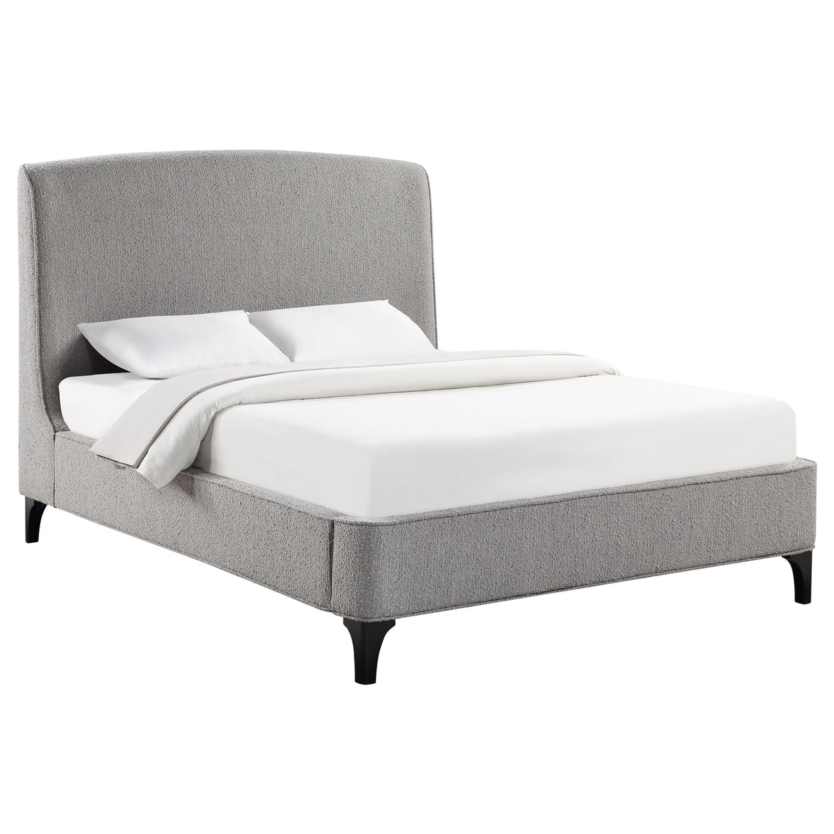 Mosby Upholstered Wingback Bed