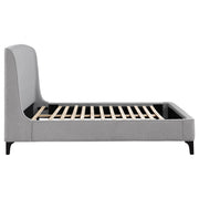 Mosby Upholstered Wingback Bed