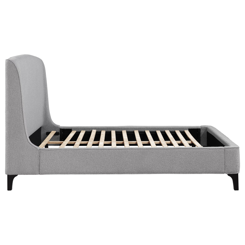 Mosby Upholstered Wingback Bed