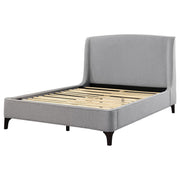 Mosby Upholstered Wingback Bed