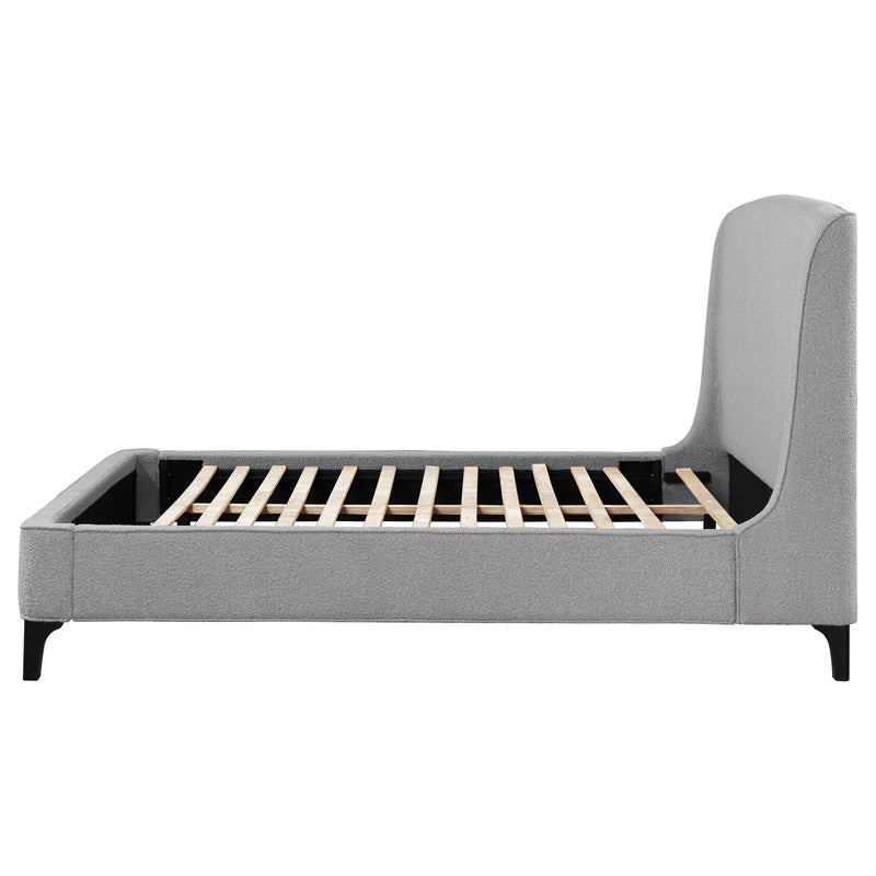 Mosby Upholstered Wingback Bed