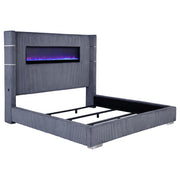 Tisdall Upholstered Flame Visualizer Bed