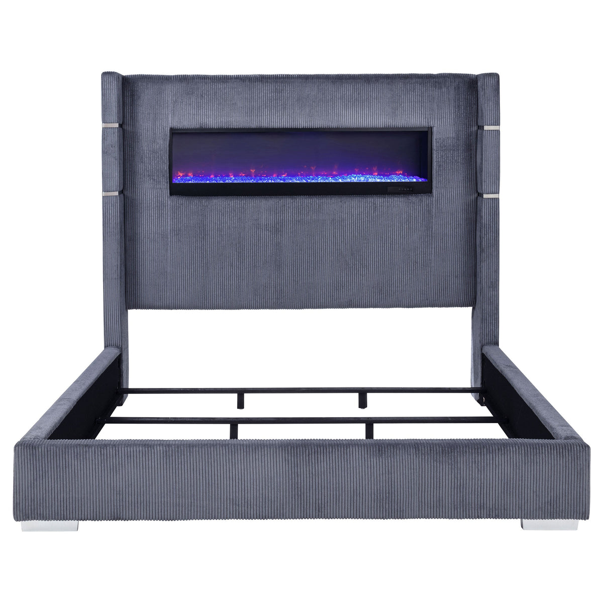 Tisdall Upholstered Flame Visualizer Bed