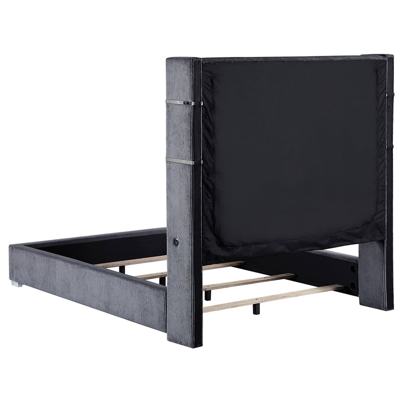 Tisdall Upholstered Flame Visualizer Bed