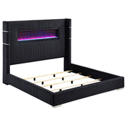 Tisdall Upholstered Flame Visualizer Bed