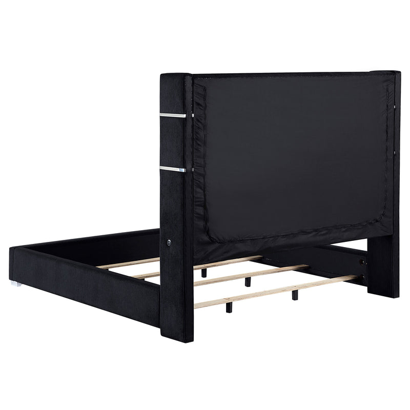 Tisdall Upholstered Flame Visualizer Bed