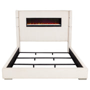 Tisdall Upholstered Flame Visualizer Bed