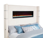 Tisdall Upholstered Flame Visualizer Bed