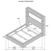 Tisdall Upholstered Flame Visualizer Bed