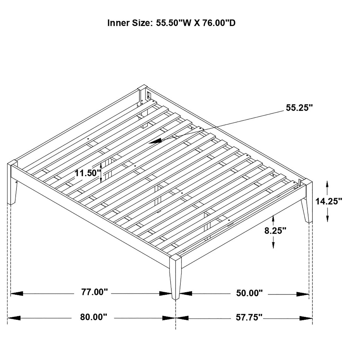 Hounslow Universal Platform Bed