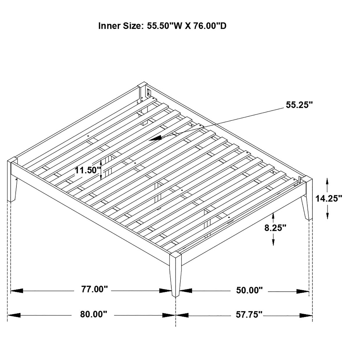 Hounslow Universal Platform Bed