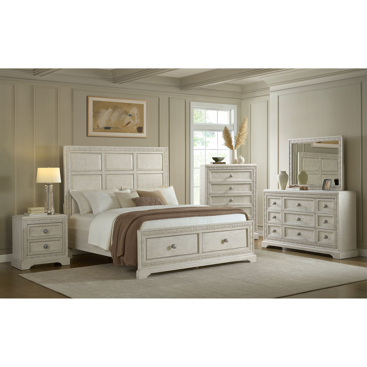 Romilly - Chest - White