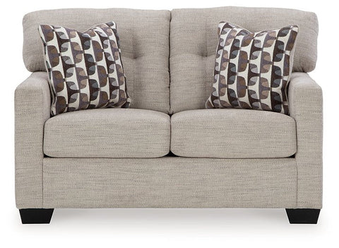 Mahoney Loveseat - Pebble