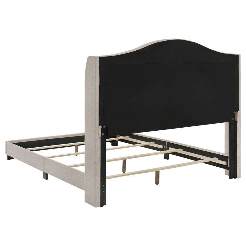 Sonoma Upholstered Wingback Bed