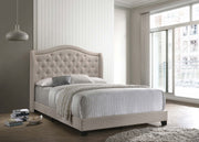 Sonoma Upholstered Wingback Bed