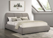 Mokena 46-inch Upholstered Platform Bed