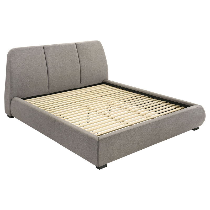Mokena 46-inch Upholstered Platform Bed