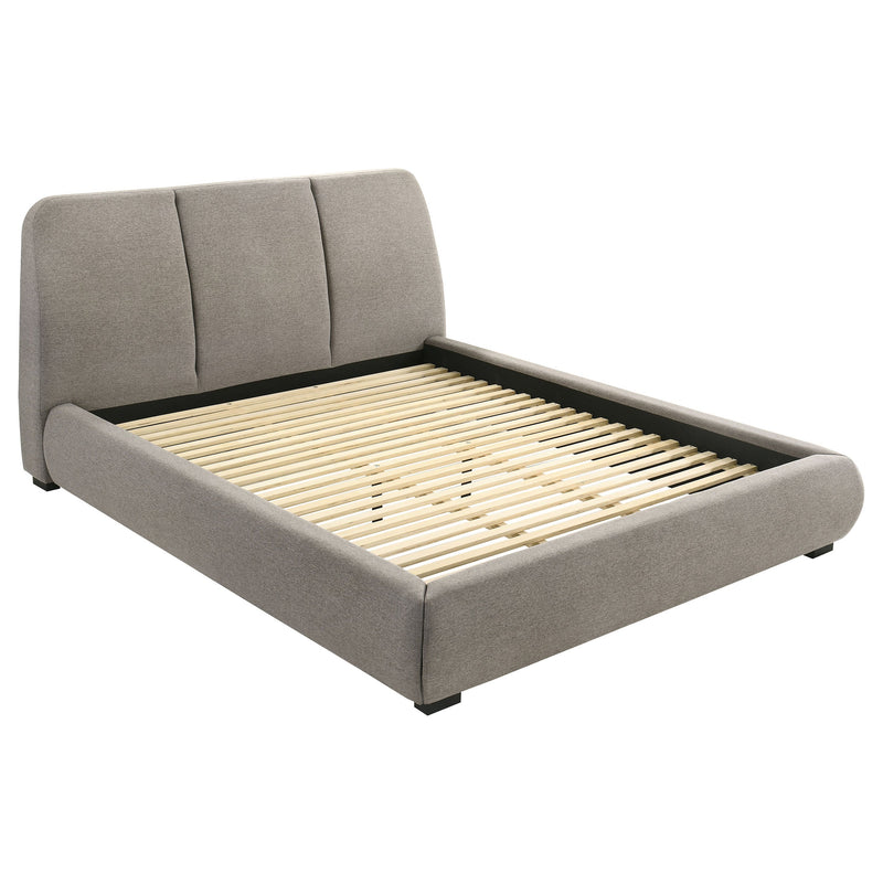 Mokena 46-inch Upholstered Platform Bed