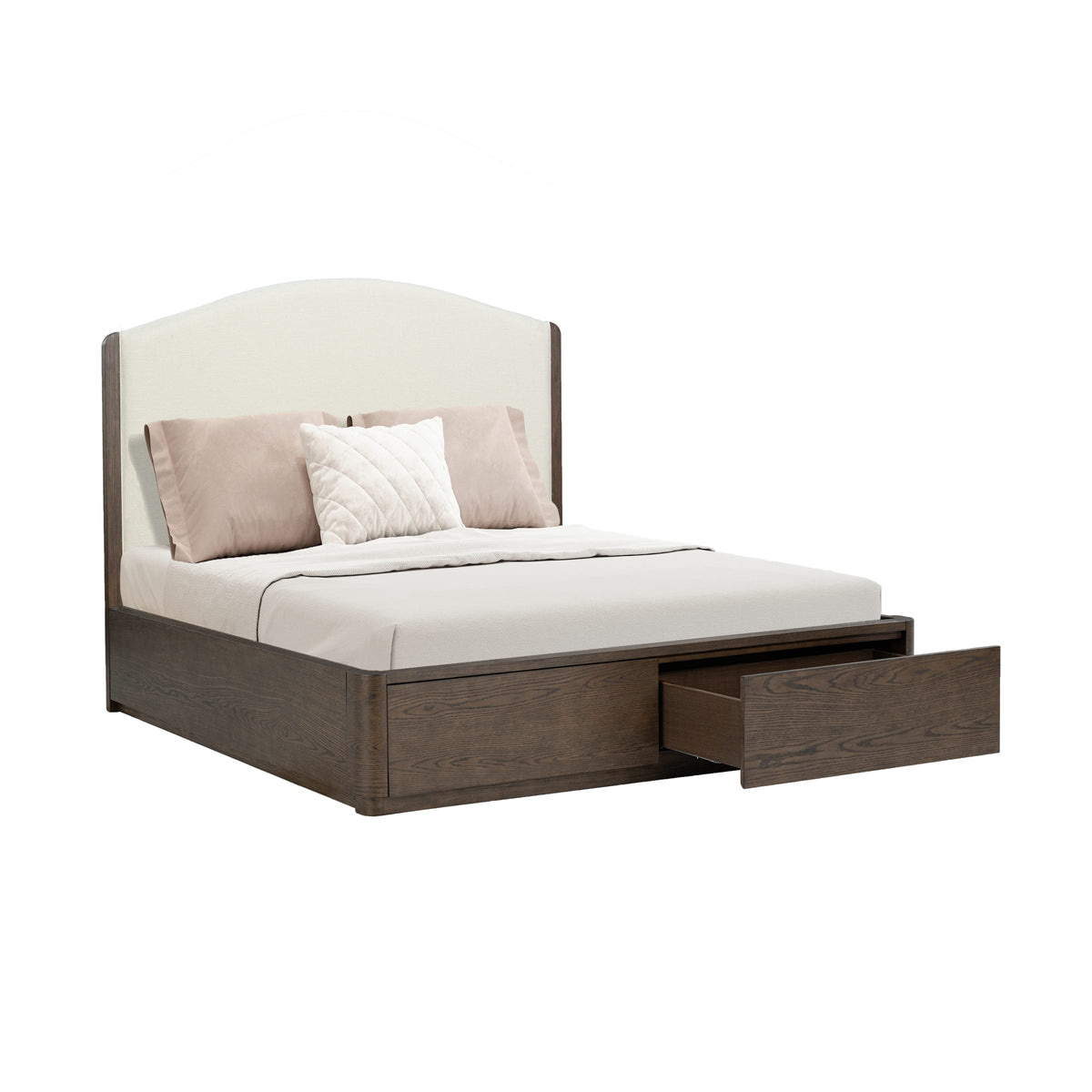 Flexsteel Athens Queen Upholstered Storage Bed