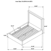 Lawson 54-inch Upholstered Platform Bed