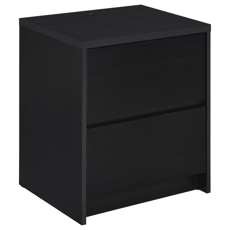 Westpark 2-drawer Nightstand LED s and USB