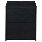 Westpark 2-drawer Nightstand LED s and USB