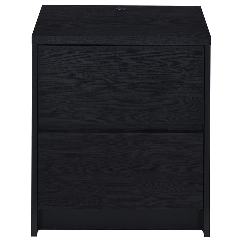 Westpark 2-drawer Nightstand LED s and USB