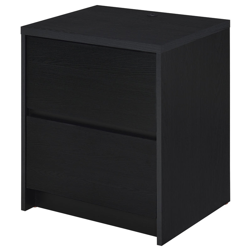 Westpark 2-drawer Nightstand LED s and USB