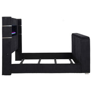 Tisdall Flame Visualizer Wingback TV Bed