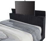 Tisdall Flame Visualizer Wingback TV Bed