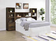 Westpark Bedroom Set Bookcase Headboard Dark Pine Full