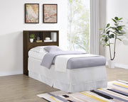 Westpark 49-inch Bookcase Headboard Dark Pine Twin