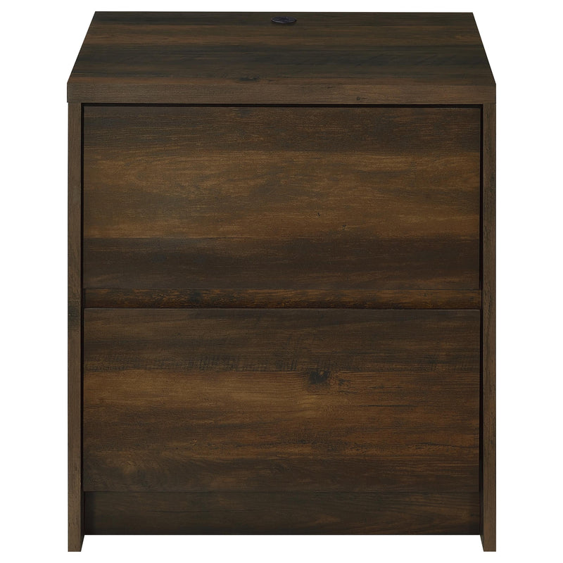 Westpark 2-drawer Nightstand LED s and USB