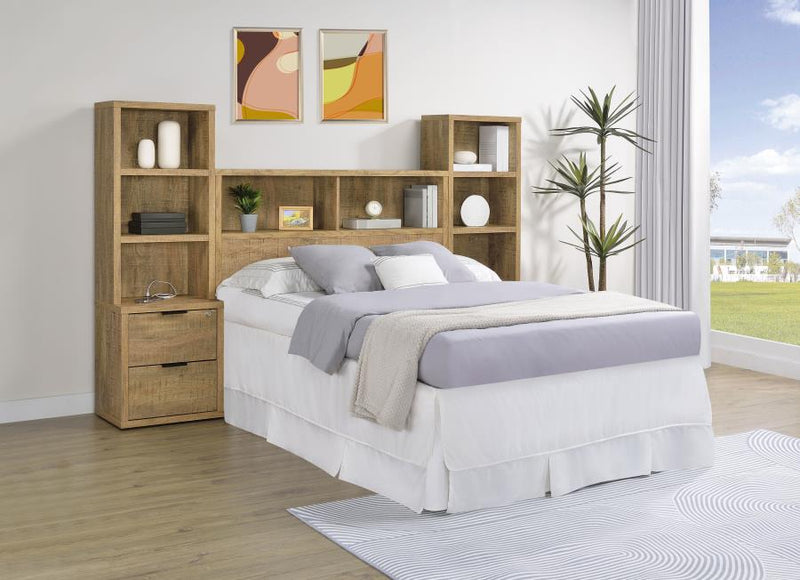 Westpark Bedroom Set Bookcase Headboard Mango Full