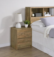 Westpark 2-drawer Nightstand LED s and USB Mango