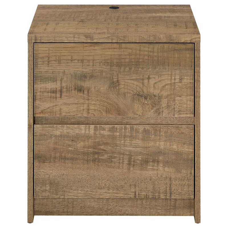 Westpark 2-drawer Nightstand LED s and USB