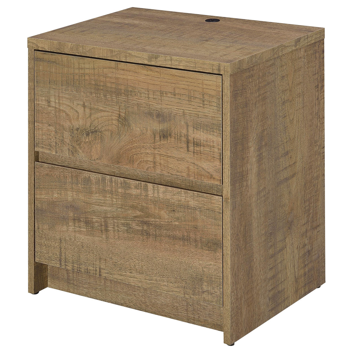 Westpark 2-drawer Nightstand LED s and USB