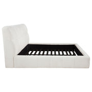Nollet 48-inch Upholstered Panel Platform Bed