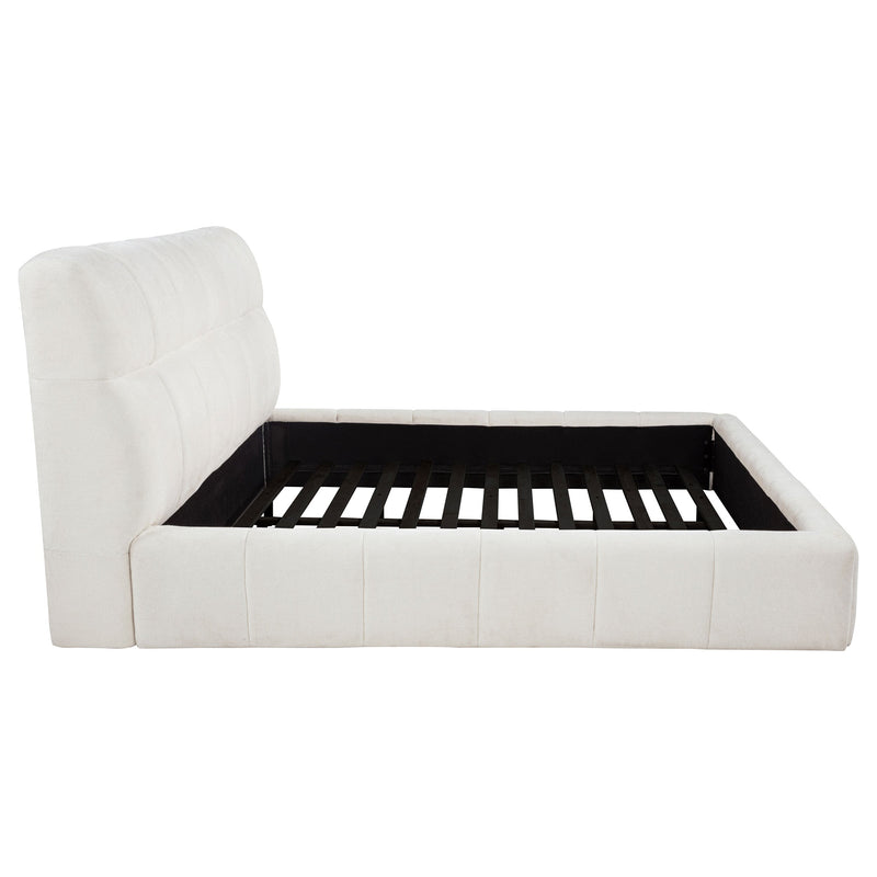 Nollet 48-inch Upholstered Panel Platform Bed