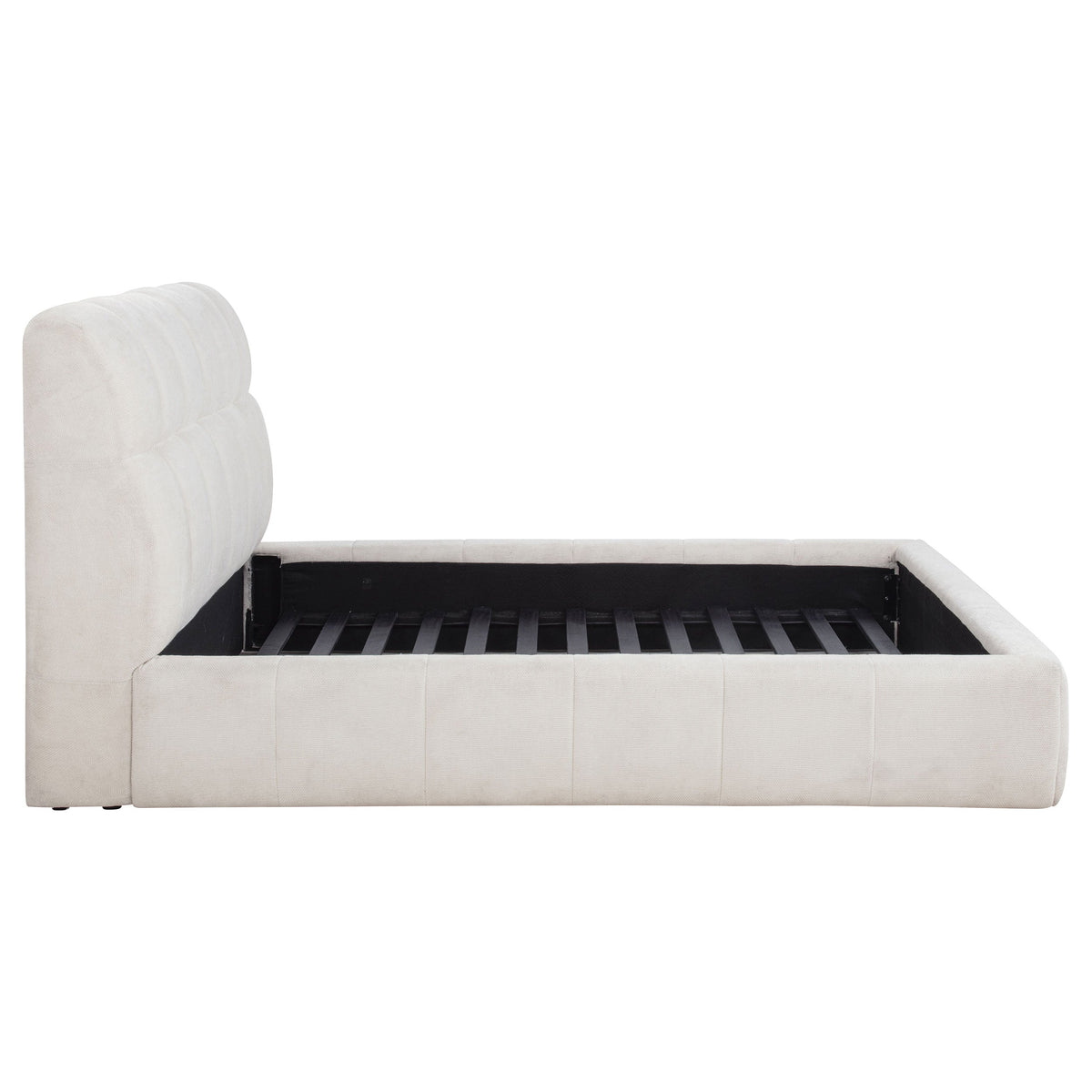 Nollet 48-inch Upholstered Panel Platform Bed