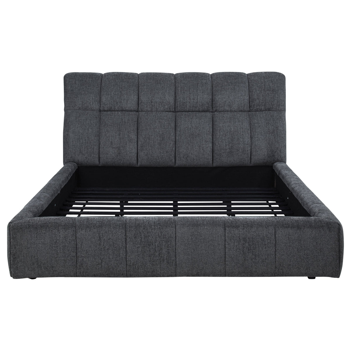 Nollet 48-inch Upholstered Panel Platform Bed