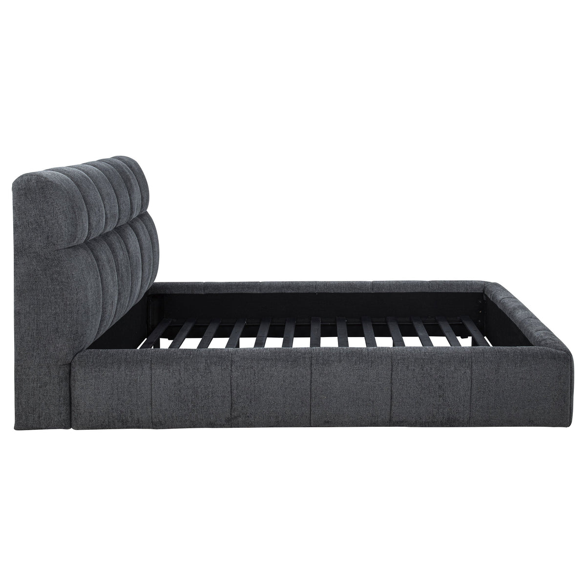 Nollet 48-inch Upholstered Panel Platform Bed