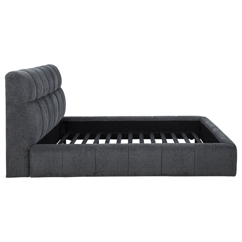 Nollet 48-inch Upholstered Panel Platform Bed