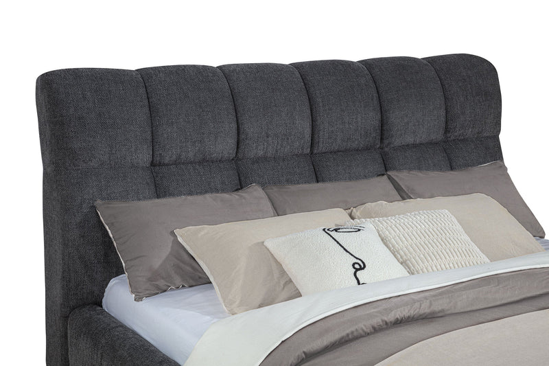 Nollet 48-inch Upholstered Panel Platform Bed
